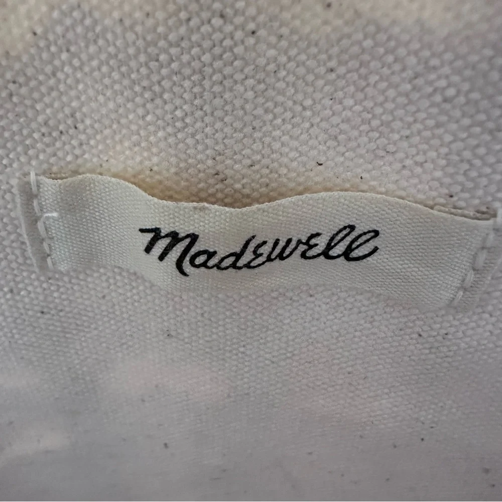 Madewell • Woen Once • Womens Crocheted Shoulder Bag Antique Cream - Picture 7 of 10